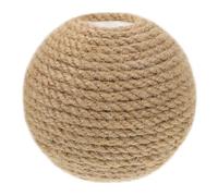 Abaodam Bola De Repuesto para Columpio para Gatos Rascadores para Gatos Juguete Masticable para Juguetes para para Interiores Bola Interactiva Gato Marrón Claro Sisal