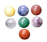 Abaodam Bolas De Piedra De Cristal Redondas Decoración Delicada para Mesa Piedras De Cristal Multifunción para Colección De y Obras De Arte