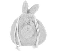 Abaodam Bolsa de Maquillaje Pequeña Cordón Diseño Conejito de Peluche Ligera y Fácil de Abrir para Niñas y Mujeres en Fiestas y Regalos
