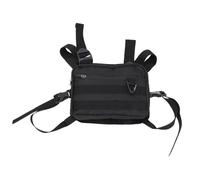 Abaodam Bolsa de Peluquería Negra de Gran Capacidad Tela Oxford para Almacenar Tijeras y Peine, Diseño Práctico y Portátil Adecuado para Salón Profesional