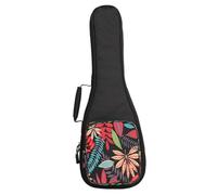 Abaodam Bolsa de Transporte Acolchada para Ukelele de Mochila Doble Hombro con Diseño Resistente y Cómodo para Protección Portátil