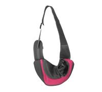 Abaodam Bolsa de Transporte para Mascotas Pequeñas Portador de Hombro para Perros y Gatos Sling Bag de Color Rosa para Paseos y con Perros Pequeños y Cachorros