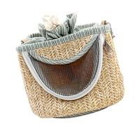 Abaodam Bolsa de Viaje para Mascotas Pequeñas con Cremallera, Cama Portátil y Cómoda para Hámsteres y Roedores, Material Suave y Seguro para Uso en Exteriores, Unidad Color Aleatorio