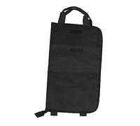 Abaodam Bolsa para Almacenamiento y Transporte Portátil para Baquetas de Batería Negra para 12 Pares Clip para Colgar, Gran Capacidad Accesorio Práctico y Resistente en Conciertos