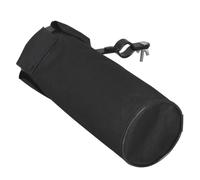 Abaodam Bolsa para Baquetas de de Oxford Resistente con Abrazadera Fácil de Instalar y Portátil Gran Capacidad para Músicos y Batería Color Negro