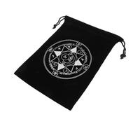 Abaodam Bolsa para tarjetas de tarot, bolsa de tela suave con cordón para tarjetas de tarot, joyas y cristales, elegante mini bolsa para recuerdos de fiesta y almacenamiento personal y diseño elegante