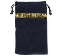 Abaodam Bolsa Pequeña para Cartas del Tarot Cordón, Terciopelo, Dimensiones 6.9X4.3 Pulgadas, Práctica para Organizar y Transportar Cartas en Sesiones de Tarot