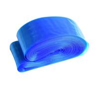 Abaodam Bolsas Desechables Azules y Facilitan el Tatuado para Clip Cord de Plástico 100 Unidades Evitan Contaminación de Pigmentos para Proceso de Tatuaje