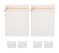 Abaodam Bolsillo Interior Oculto con Cremallera para Coser en Abrigo 20x15 Cm Bolsillo Antirrobo para Billetera y Pasaporte de Abrigo DIY para Ropa de Otoño E Invierno