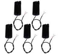 Abaodam Bomba de Agua Sumergible Mini Dc 3w Negra, Ultra Silenciosa, 5 Piezas, Bomba Ruido para Acuario, Dispositivo Duradero para Circulación de Agua en Peceras