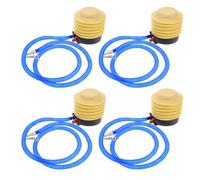 Abaodam Bomba de Aire de Pie Portátil 4 Piezas para Colchón Inflable y Barco Inflable, Plástico Resistente Función de Inflar y Desinflar, Adecuado para Adultos