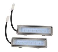 Abaodam Bombillas LED Cuadradas 2 Piezas para Campana Extractora Luz Fría Resistente para Cocina Instalación Fácil y Uso en Estufas Integradas