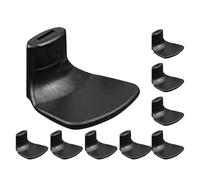 Abaodam Boquilla de Flauta 9 Piezas para Principiantes, Accesorio de Práctica de Soplado Pegatinas de Instalación, Repuestos para Instrumentos Musicales de Viento y Madera