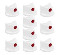 Abaodam Boquillas de Pintura en Aerosol de Color Claro 10 Piezas, Boquilla de Pulverización Manual para Latas de Aerosol, Accesorio Resistente al Agua para Retoque y Graffiti Artístico,