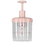 Abaodam Botella de Espuma Simple Espumador Limpiador Facial Manual de PP y As Rosa, Fácil de Usar, Buen Efecto Espumante, para Baño y Gel de Ducha