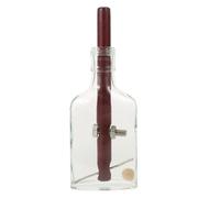Abaodam Botella de Vino Creativa para Pequeño Tamaño, Material Vidrio Madera Hierro, Juguete Educativo para Desarrollo Inteligencia y Habilidades Prácticas, Juego Divertido y Seguro