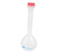 Abaodam Botella Medidora de Plástico de 250 Ml para Líquidos Experimentales, Frasco Aforado Compacto y Portátil, Fácil de Usar en Laboratorio y Campo