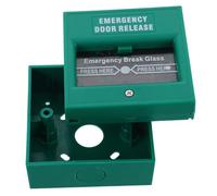 Abaodam Botón de Emergencia para Situaciones de Emergencia para Romper el Fácil y Respuesta Rápida, Interruptor Manual de Alarma contra Incendios de Plástico