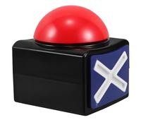 Abaodam Botón de Respuesta para Concursos Luz Roja y Sonido Pulsador Luminoso para Juegos de Preguntas y Respuestas Herramienta para Aliviar Estrés Fiestas y Reuniones Familiares