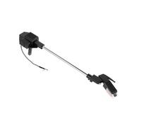 Abaodam Brazo Tocadiscos Vintage con Aguja y Soporte Kit Completo para Reemplazo Fonógrafos Pequeños Diseño Ligero y Portátil Accesorio para y Restauración de Tocadiscos Clásicos
