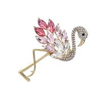 Abaodam Broche de Gemas de Imitación Broche Decorativo para Ropa y Chal Accesorio Brillante para Bufanda Adecuado para Bodas Fiestas y Eventos