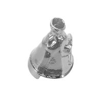 Abaodam Broche de Ramo de Flores de Metal Plateado, Mini Broche DIY para Sujetar Flores Secas, Accesorio Portátil para Mujer, Clip Floral para Bodas, Fiestas y Regalos Elegantes