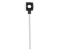 Abaodam Cabezal de Mazo de Fieltro para Pedal de Bombo Orificio Redondo, Pieza de Recambio Abs para Batería, Accesorio Duradero y Funcional para Percusión