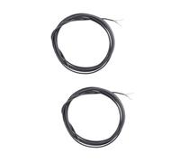 Abaodam Cable De Pastilla De Guitarra Blindado De 2 Piezas 3/5 Para Bajo Eléctrico Con Reducción De Ruido Alta Flexibilidad Y