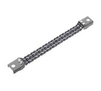 Abaodam Cadena de Pedal Doble 18 CM para Batería, Accesorio Metálico para Pedal de Bombo, Herramienta para Bateristas y Uso en Actuaciones Musicales