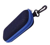 Abaodam Caja caja de almacenamiento kazoo instrumento caso de armónica solo accesorios guitarra bolsa protectora kazoo bolsa portátil para kazoo doble tarjeta Harmónica Saxofón niño Eva
