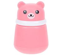 Abaodam Caja Caja De Soplo De Polvo Aplicador De Maquillaje Estuche De Borlas Para Niños Puffs Tejidos Aplicador De Talco Para Bebés Polvo Vacío Aplicadores De Maquillaje Rosa Esponja