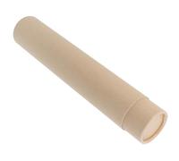 Abaodam Caja de Almacenamiento para Carteles y Caligrafía Tubo Extensible de Papel Kraft, Diseño Rústico para Conservación de Documentos y Pinturas Tradicionales en Interiores