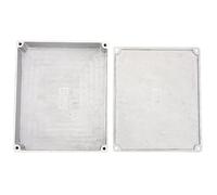 Abaodam Caja De Aluminio Para Pedalera De Fundición Presión Estuche Para Pedales De Guitarra Caja De Pedales De Metal Reemplazo De Pedalera Para Escenario De