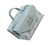 Abaodam Caja De Dulces De Boda Estuche De Obsequio Decorativo Embalaje Creativo Para Obsequio Para Bodas Material Para Acompañar Dulces y Regalos Estuche