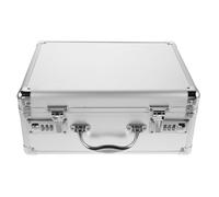 Abaodam Caja de Medicamentos Metálica de Aleación de Aluminio Mediana con Cerradura de Combinación, Botiquín Portátil de Gran Capacidad para Viaje, Almacenamiento Seguro y Organización