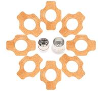 Abaodam Caja de Moxibustión Portátil Blanca Cinta Adhesiva Resistente al Desgaste Tamaño Pequeño para Terapia de Moxibustión en Casa y Uso en Exteriores Incluye 60 Unidades de Cinta