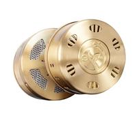 Abaodam Caja de Moxibustión Portátil de Cobre Puro sin Humo Quemador de Moxa Base y Tapa Accesorio para Moxibustión Adecuado para Terapia de Adultos y Ancianos Uso Seguro y Duradero
