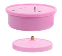 Abaodam Caja de Música Giratoria DIY Rosa para Niñas Kit de Manualidades Base Giratoria y Pieza para Armar Material Creativo para Juguetes y Decoración Infantil