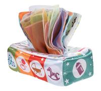 Abaodam Caja De Pañuelos De Juguete para Bebés Juguetes Sensoriales para Bebés para Pequeños Aprendizaje Preescolar Desarrollo Motor