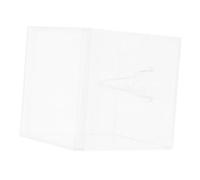 Abaodam Caja de Presentación para Púas de Guitarra Transparente de Acrílico Organizador de Almacenamiento para Púas de Guitarra para Uso Estudio o Taller