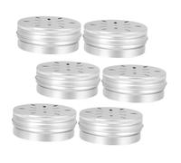 Abaodam Caja Olfativa de Aluminio para Perros 6 Piezas 80 Ml por Herramienta para Entrenamiento de Olfato Adecuada para Ejercicios de Agilidad y Detección de Alimentos