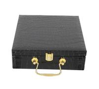 Abaodam Caja para Cigarros Madera Tapa Abatible Portátil Tamaño 20.5x7.5 Cm Diseño Textura Imitación Cocodrilo Uso para Almacenamiento y Transporte Adecuado para Aficionados