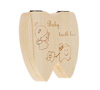 Abaodam Caja para Guardar Dientes de Leche Estuche de Recuerdo para Dientes Perdidos Caja de Hada