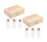 Abaodam Caja Para Guardar Pelos De Cabello Fetal y Cordón Umbilical Estuche De Recuerdos Para Dientes y Pelo Del Caja De Madera Para Guardar Recuerdos Del Primer Corte De Para Conervar Del