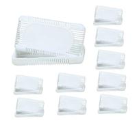 Abaodam Caja Purificadora de Aire Carbón Activo para Refrigerador y Congelador, 10 Unidades, Plástico Duradero, Desodorante Doméstico, Uso en Cocina y Hogar, Eliminación Eficaz de Olores