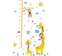 Abaodam Calcomanía De Pared Artística Pegatinas De Altura Para Bebé Decoración Divertida y Práctica