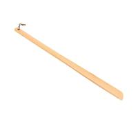 Abaodam Calzador de Madera de Haya 50 CM Mango Largo Ergonómico Herramienta Auxiliar para Levantar Zapatos Práctico para Uso Diario y Personas Movilidad Reducida