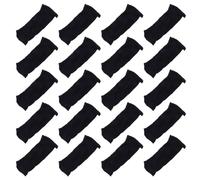 Abaodam Calzoncillos Desechables para Mujer 20 Piezas Ropa Interior Transpirable de Algodón 100% para Spa y Maternidad Absorbentes y Elásticos Negros Ideales para Cuidado Postparto y