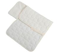 Abaodam Cambiador Portátil para Bebés Plegable Alfombra Cambiadora Reutilizable de Algodón Diseño de Osito Adecuado para Viajes Cortos y Uso Multifuncional