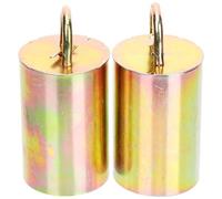 Abaodam Campanas Rústicas Metálicas para Animales de Granja, 2 Cencerros Grandes Antipérdidas para Vacas y Ovejas en Exteriores